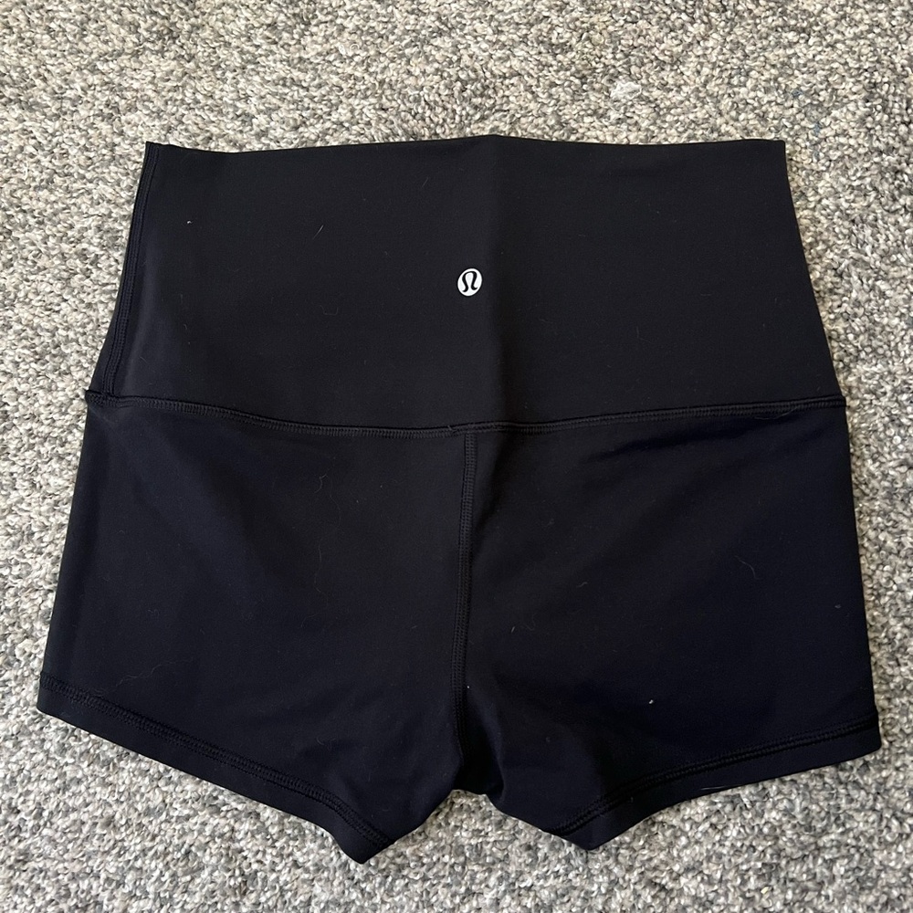 lululemon athletica Women's Black Shorts